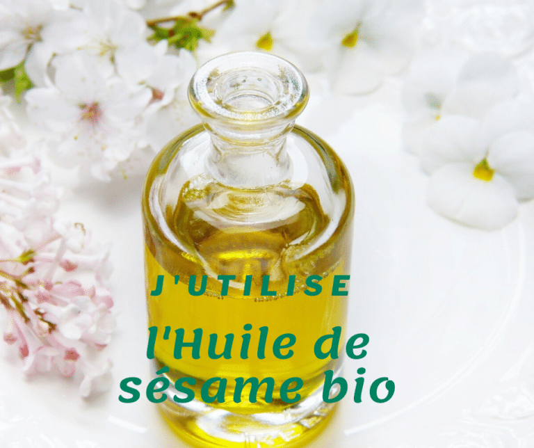 J'utilise huile sbio